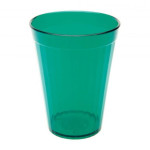 Tumbler Polycarbonate Fluted Translucent Green - 200ml