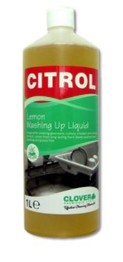 Citrol Lemon WashingUp Liquid 1Ltr