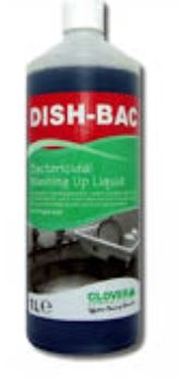 DISH-BAC Bactericidal Washing Up Liquid 1Ltr