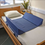 Bed Side Wedges with Draw Sheet