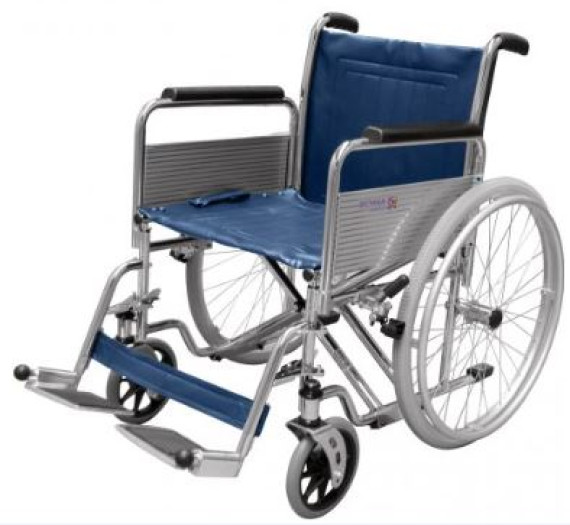 Self Propel 22" H/D Wheelchair