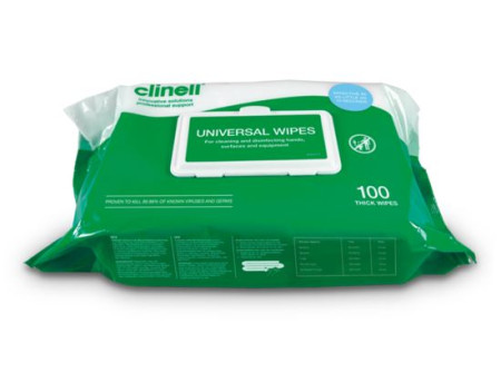Clinell Universal Wipe 100 per pack