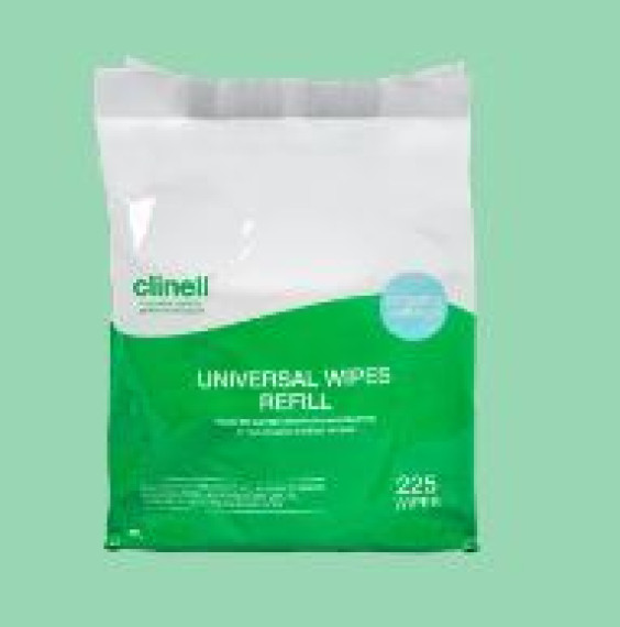 Clinell Universal Wipe Bucket Refill - WIPE1064
