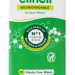 Clinell Plastic Free Surface Wipes - Biodegradable