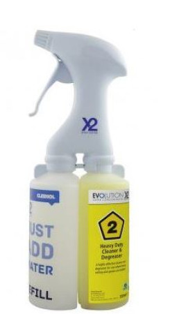 X2 H/D Cleaner & Degreaser Yellow - 325ml