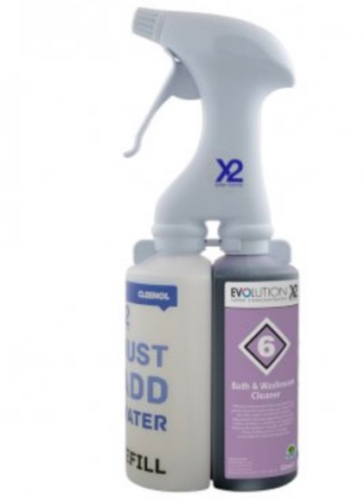 X2 Bath & Washroom Cleaner Lilac - 325ml
