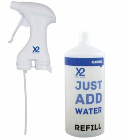 X2 Starter Kit - Trigger Head & Water Bottle