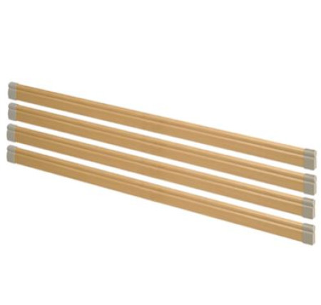 Harvest Woburn X Long Wooden Rails Set Of 4