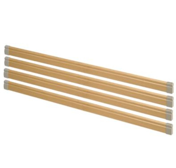 Harvest Woburn X Long Wooden Rails Set Of 4