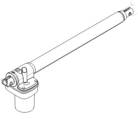 Bed End Actuator Kit - Medley Ergo Low before Feb 2023